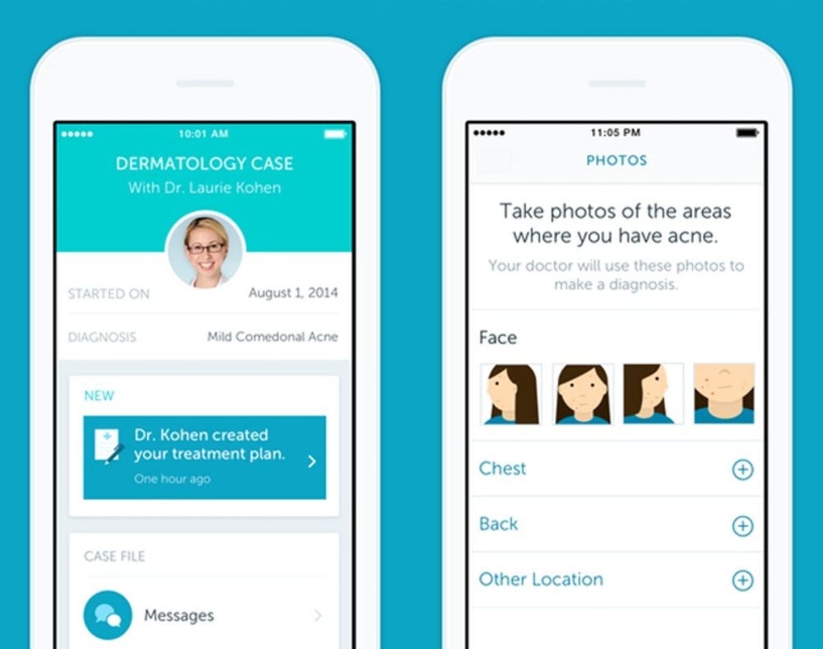 This New App Lets You Visit the Dermatologist from Your Phone