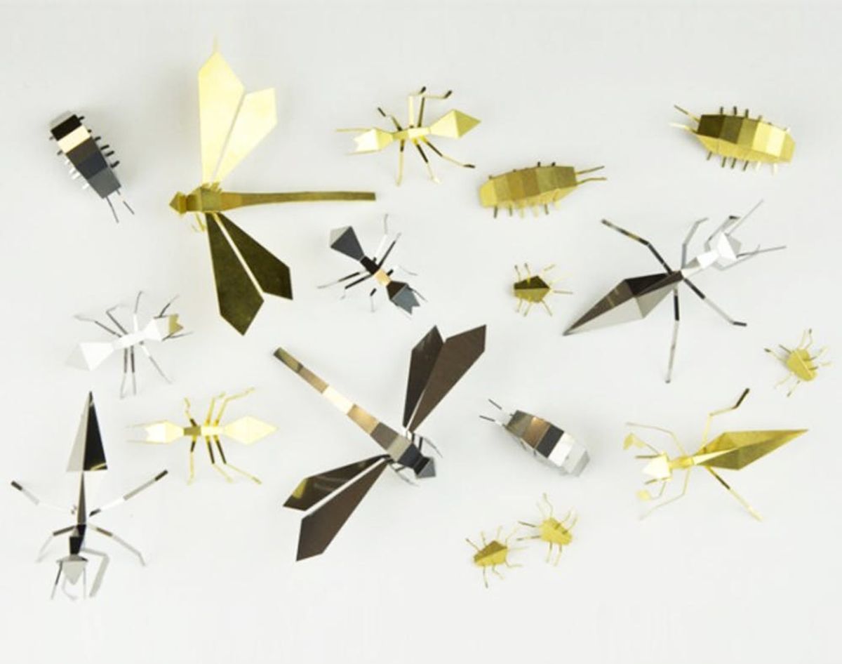 Get Your Fold On With These Metal Origami Kits