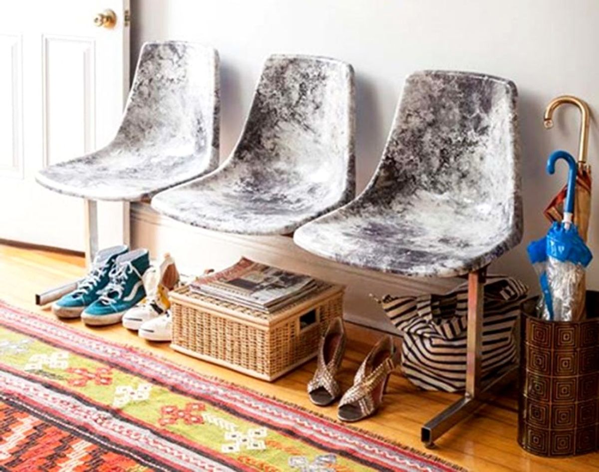 10 Fab DIY Takes on Faux Marble