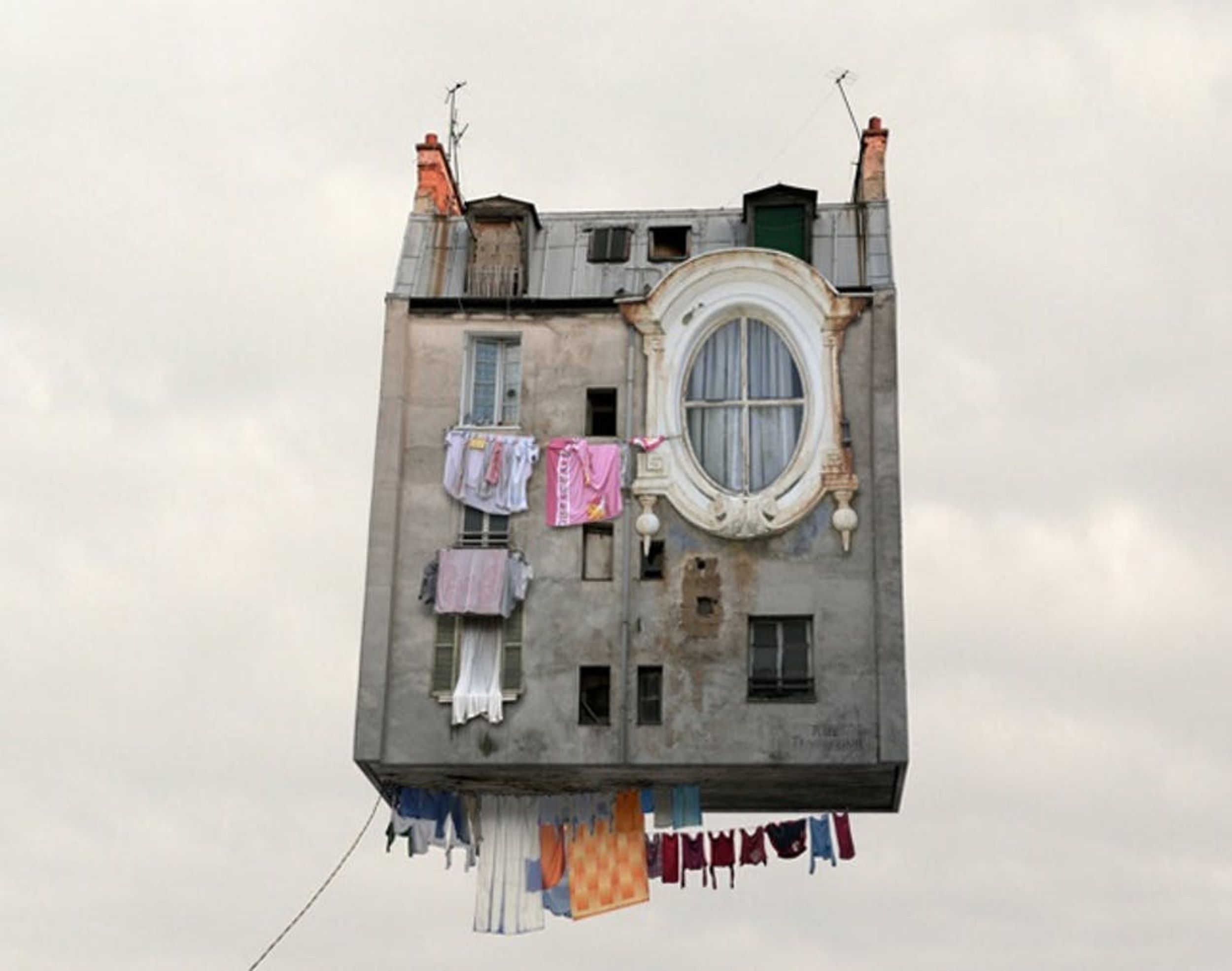 These Flying Houses Take “Up” to Super Artsy Levels