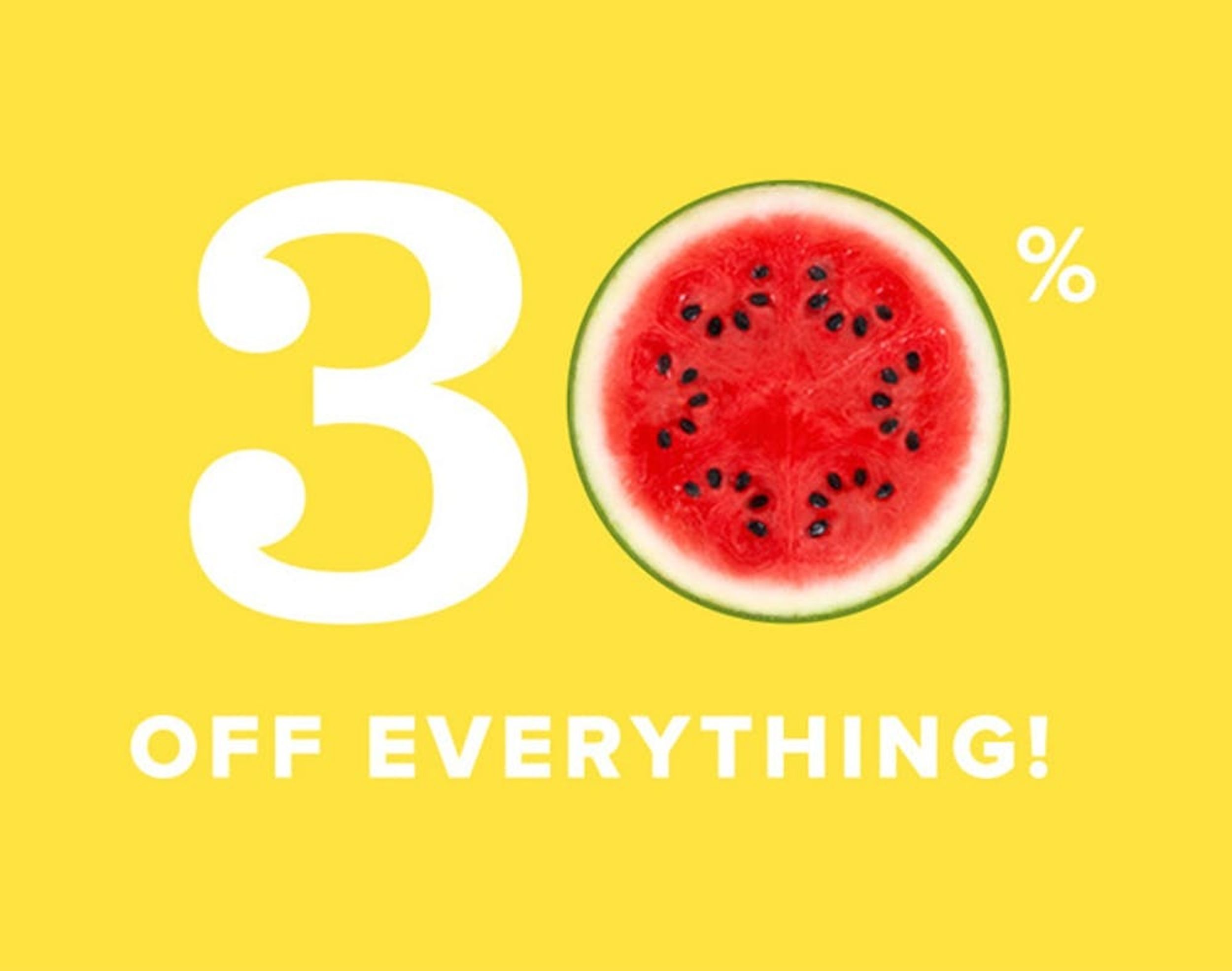 Woot Woot! 30% off EVERYTHING in the B+C Shop!!