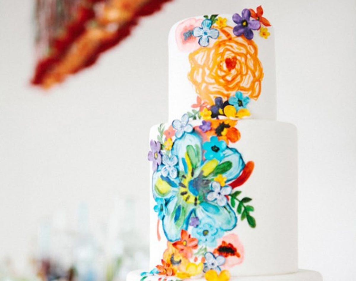 23 Wedding Cakes Decorated With Flowers