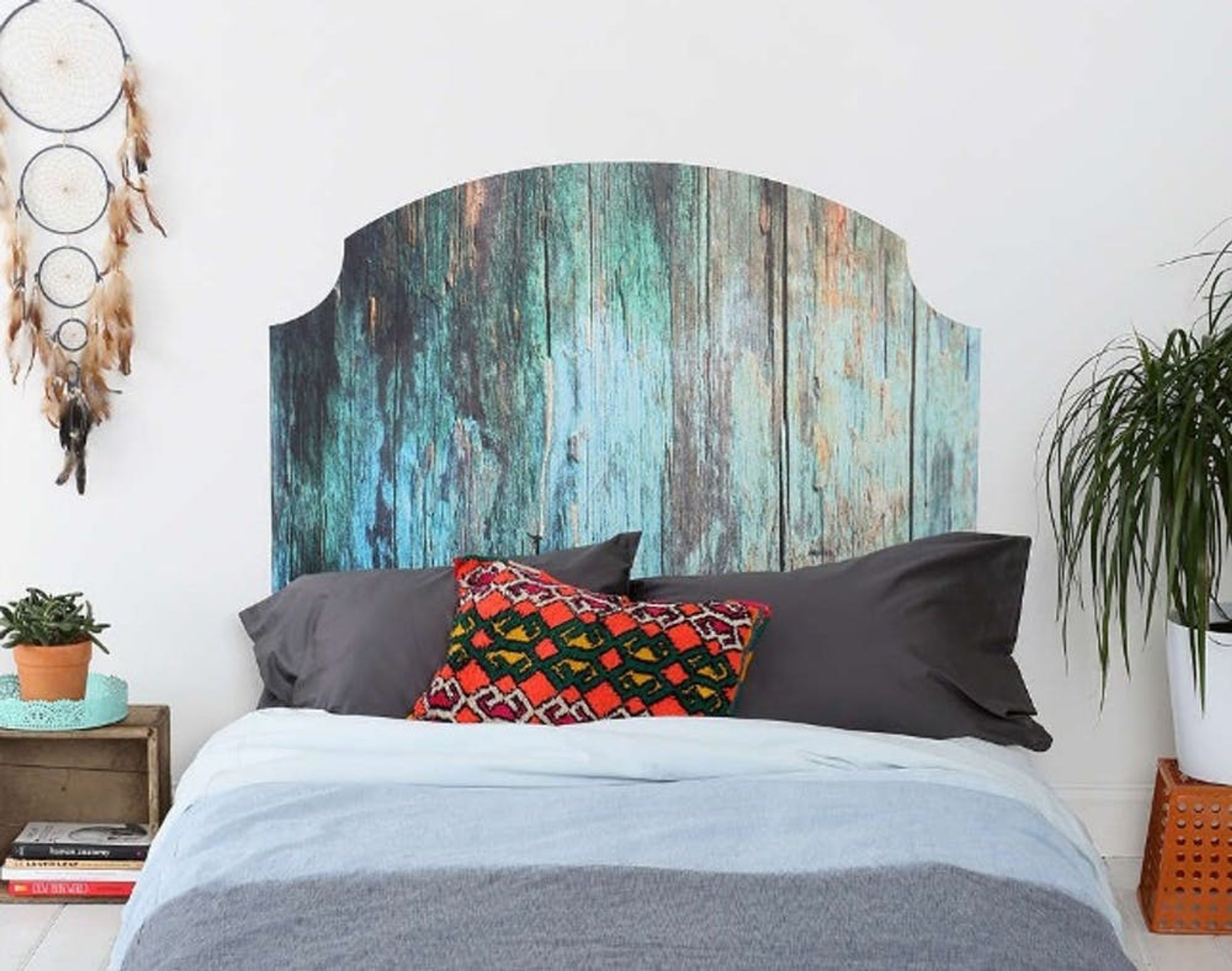 15 Cool DIY Headboards—No Drill Required!