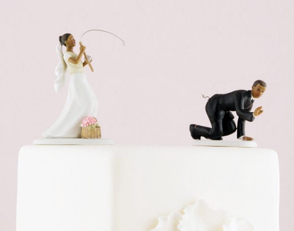 Oh, ! The 17 Weirdest Wedding Cake Toppers Ever - Brit + Co