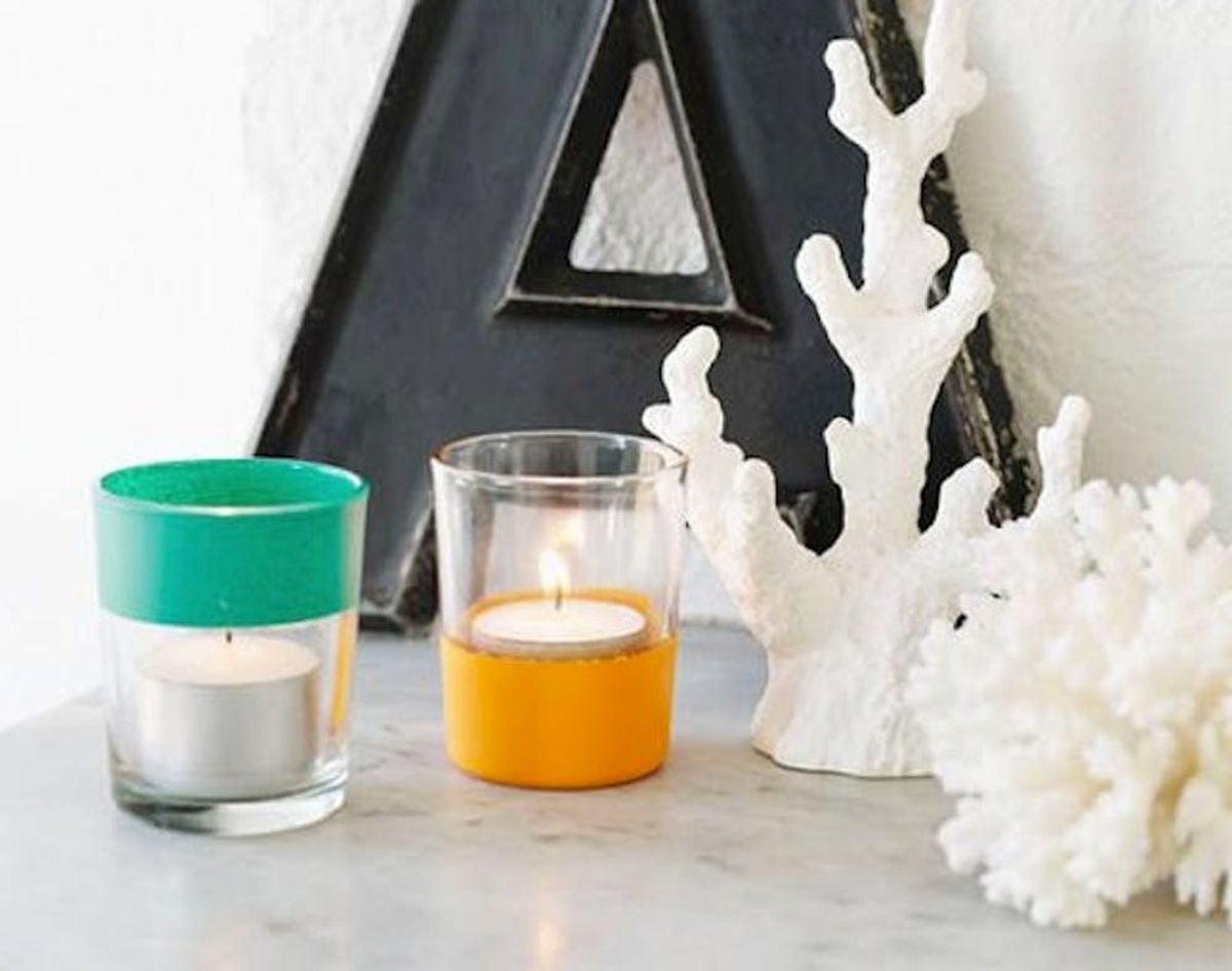 Set the Mood With These 18 Votive Candle DIYs