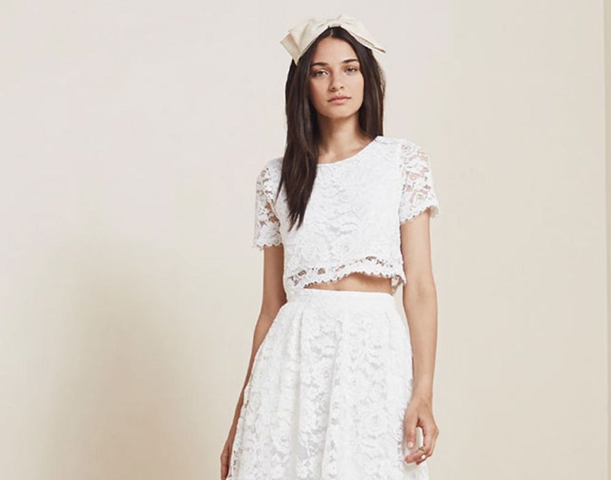 16 Non-Traditional Wedding Dresses for the Indie Bride