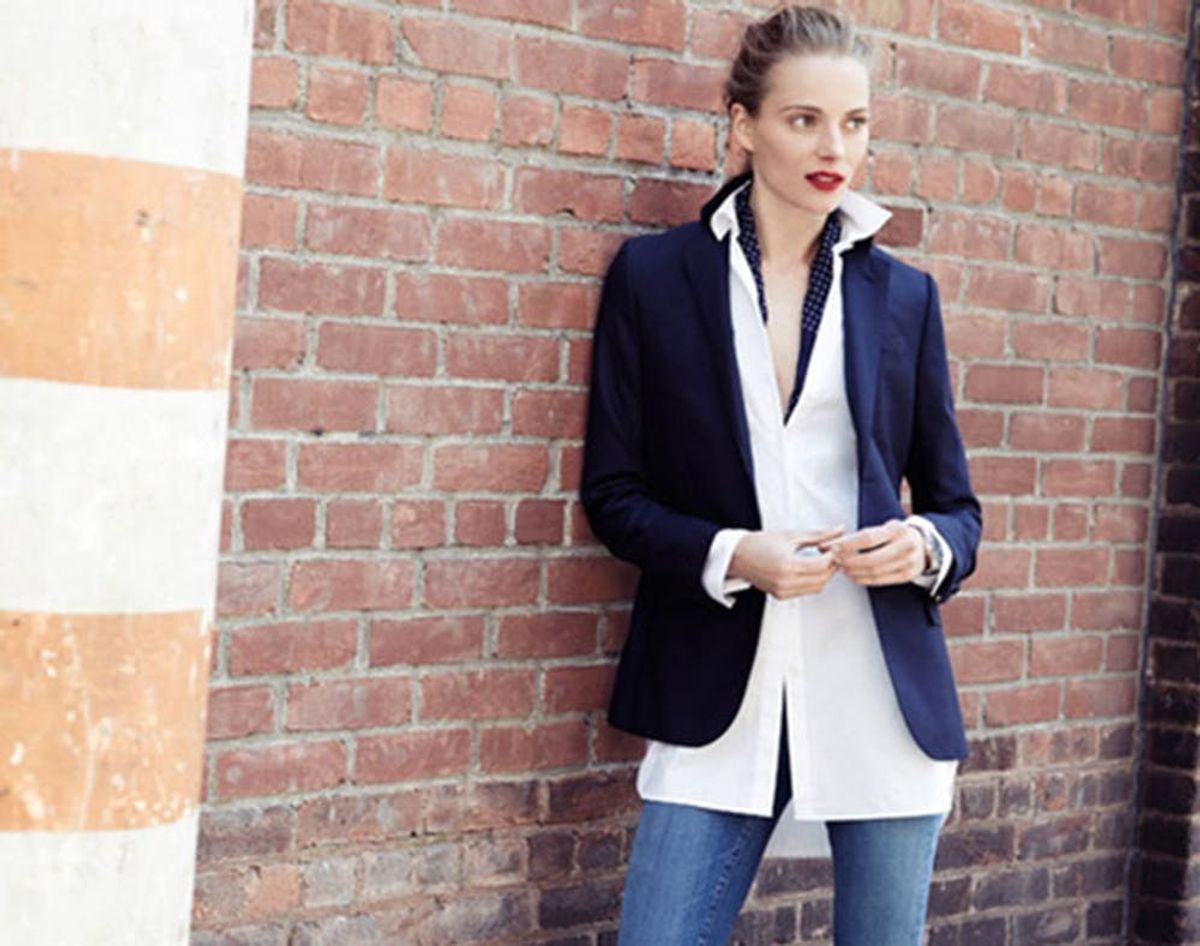 12 Ways to Style a White Collared Shirt