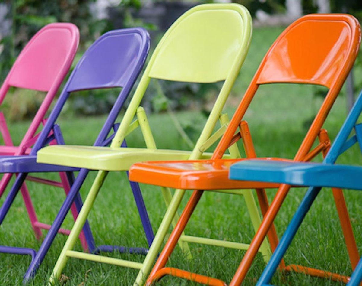 10 Ways to Update Folding Chairs