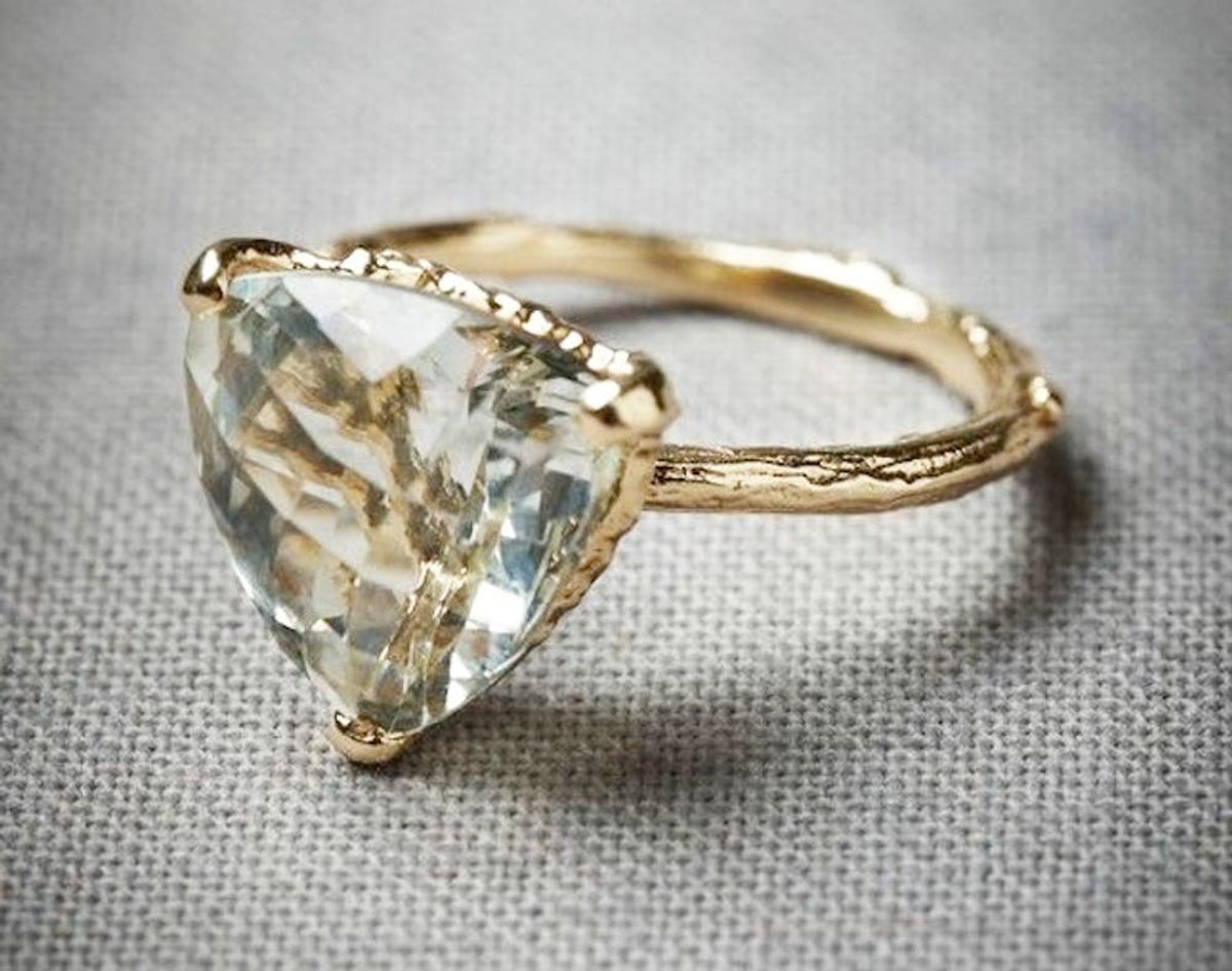 14 Non-Traditional Engagement Rings We Say “YES” to