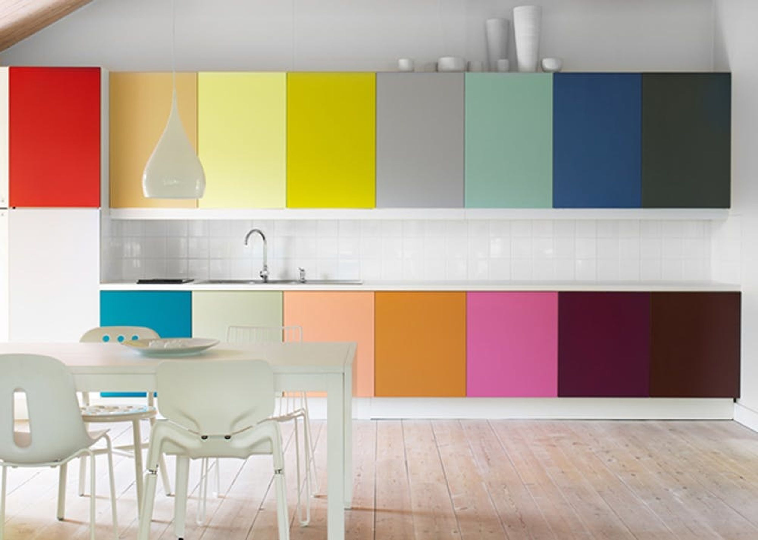 Rainbow Connection: 30 Inspiring Colorful Interiors