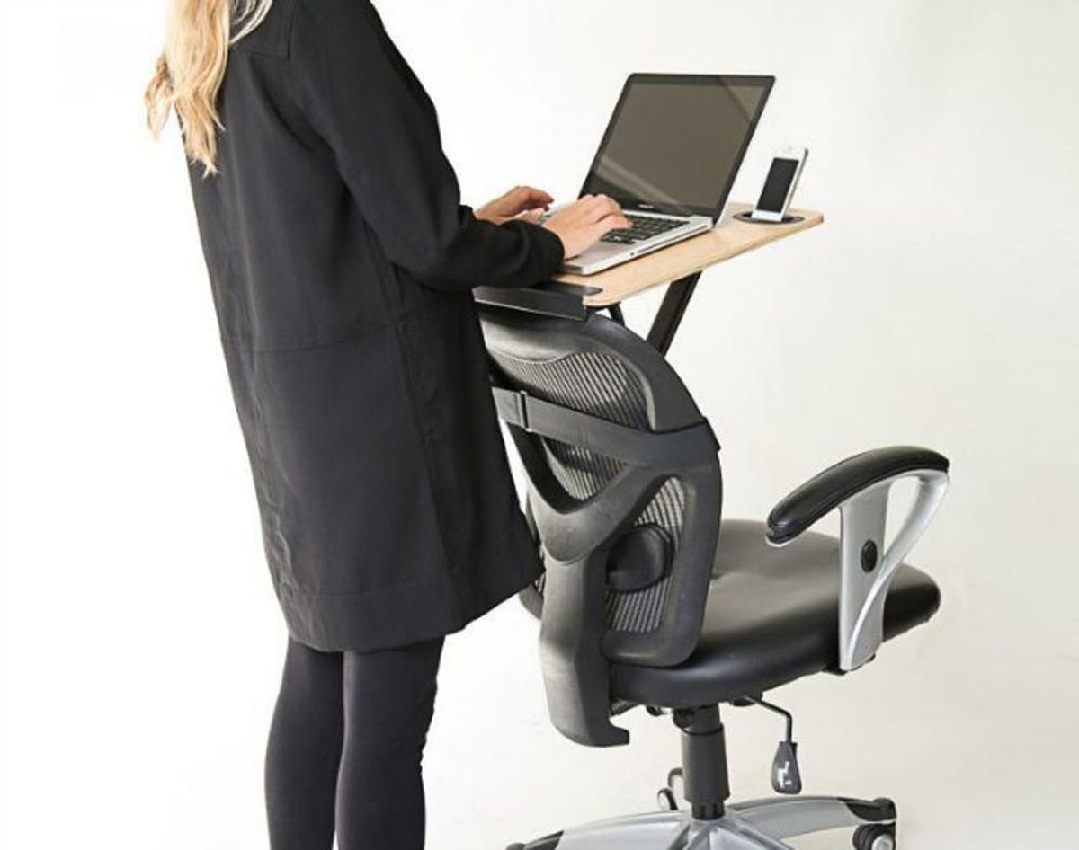 StorkStand Turns Any Chair Into a Standing Desk