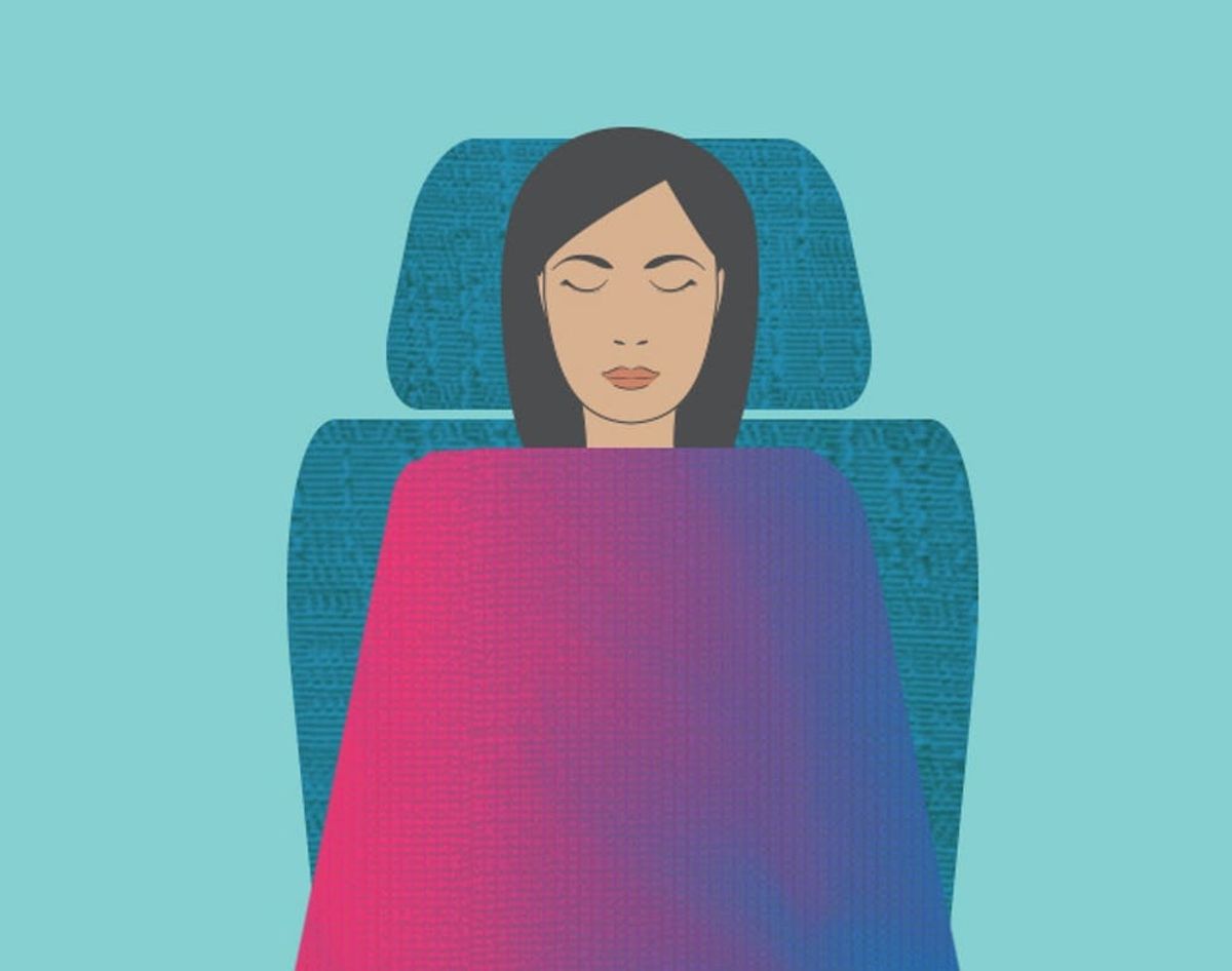 This Airline’s Happiness Blankets Are Like Mood Rings for Your Flights