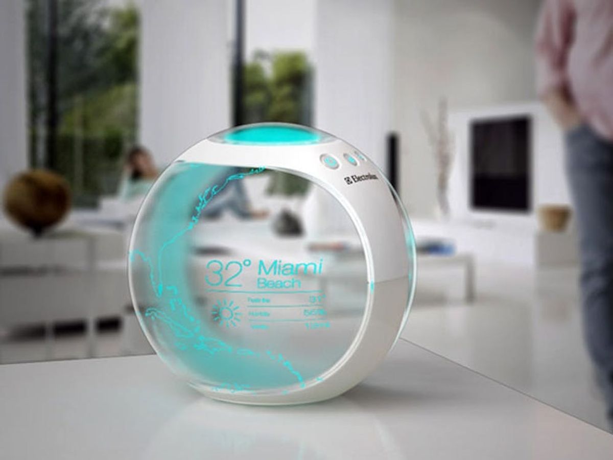 The Air Globe Emits Beach Weather, Smells & Sounds Right Inside Your Home