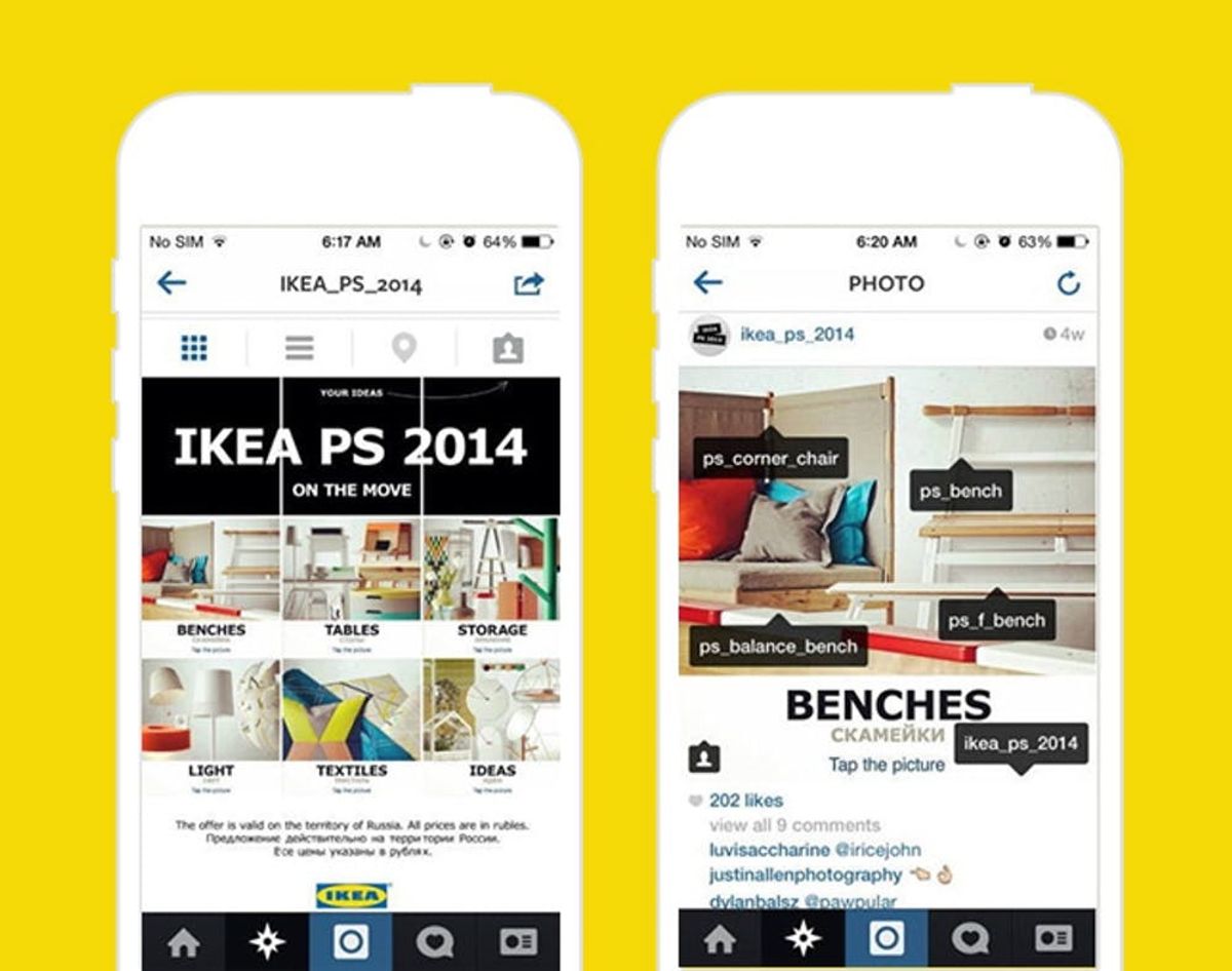 Genius! How Ikea Hacked Instagram to Present Their Latest Collection
