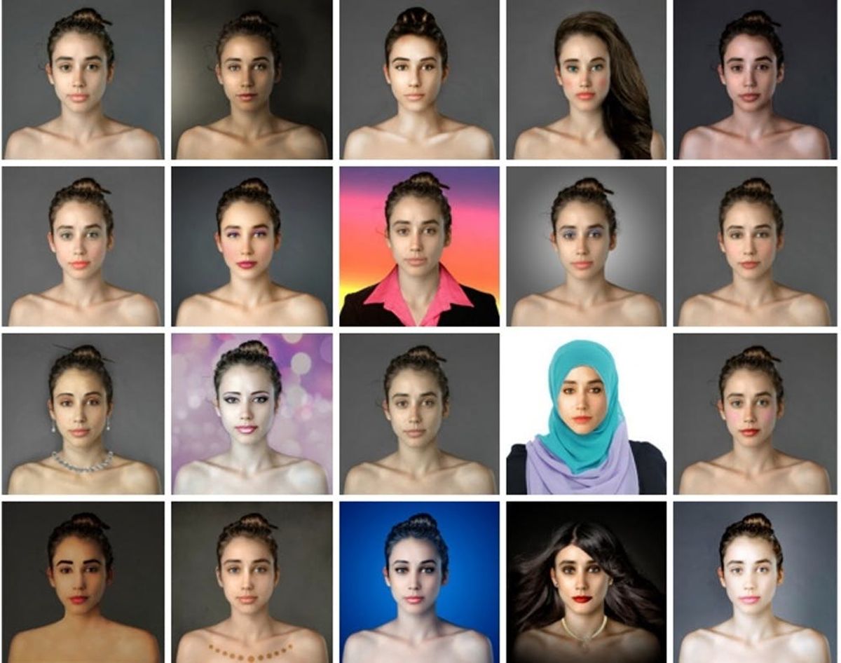 25 Photoshopped Variations of What “Beautiful” Means Around the World