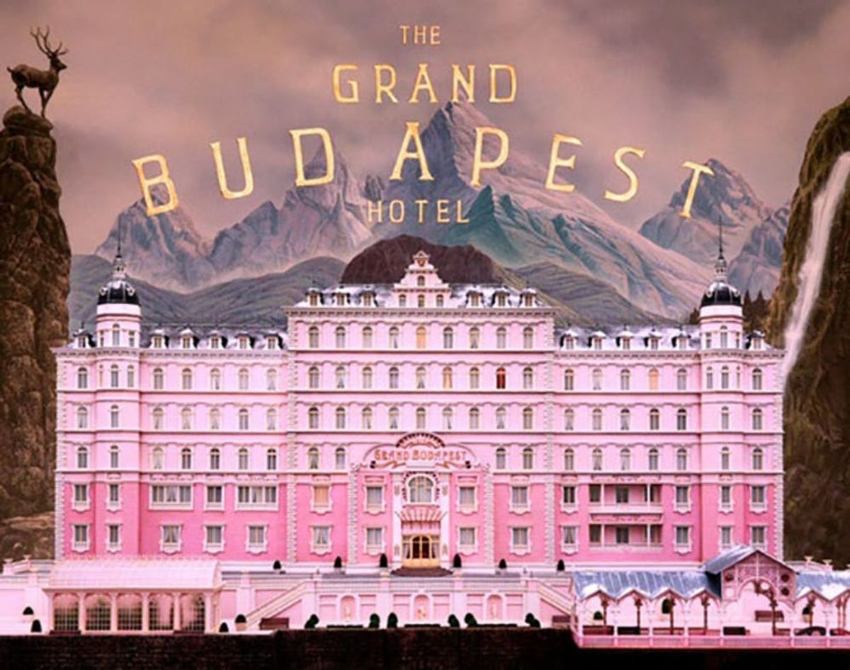 Behold the Grand Budapest Hotel, Built Entirely From LEGOs!