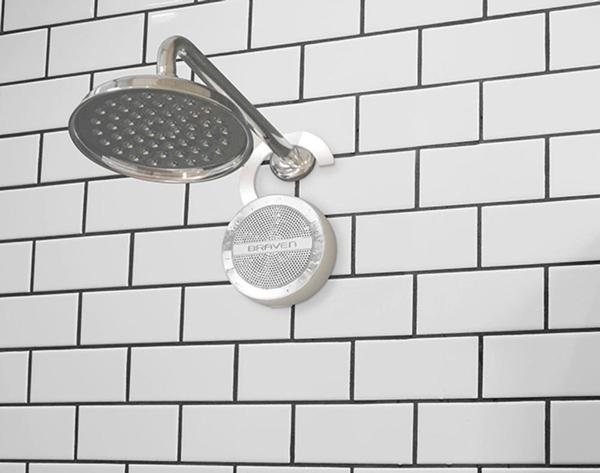 This Waterproof Speaker Makes It Easier to Sing in The Shower
