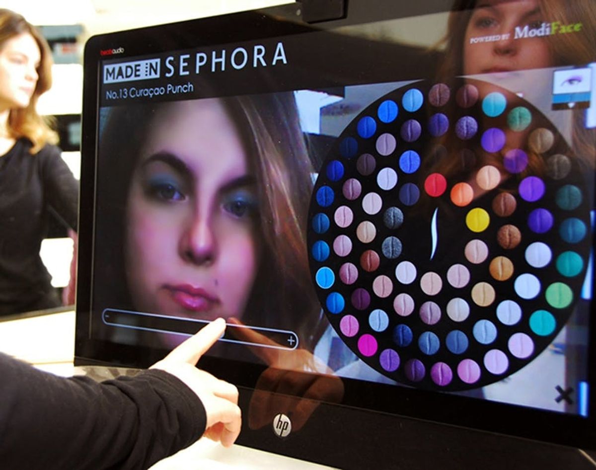 Try on Any Shade With Sephora’s First Ever 3D Augmented Reality Mirror