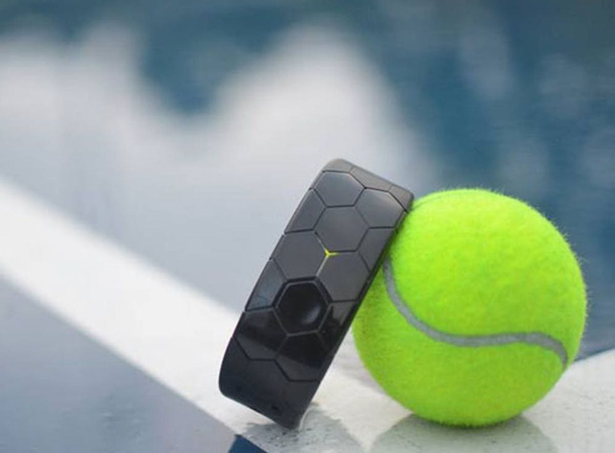 This Wristband Promises to Seriously Improve Your Tennis Game
