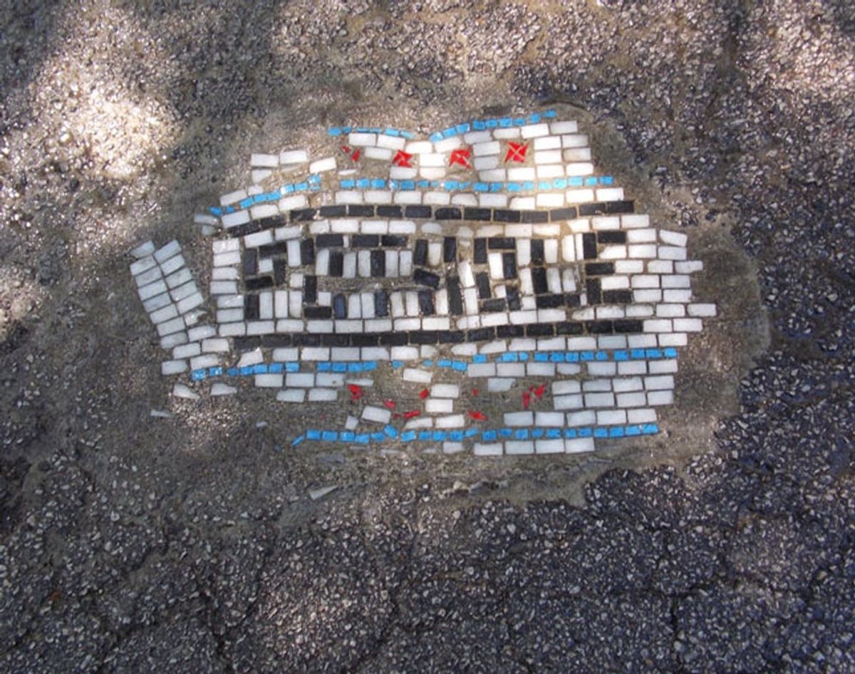 Guess Which City Is Now Creating “Pothole Art”?