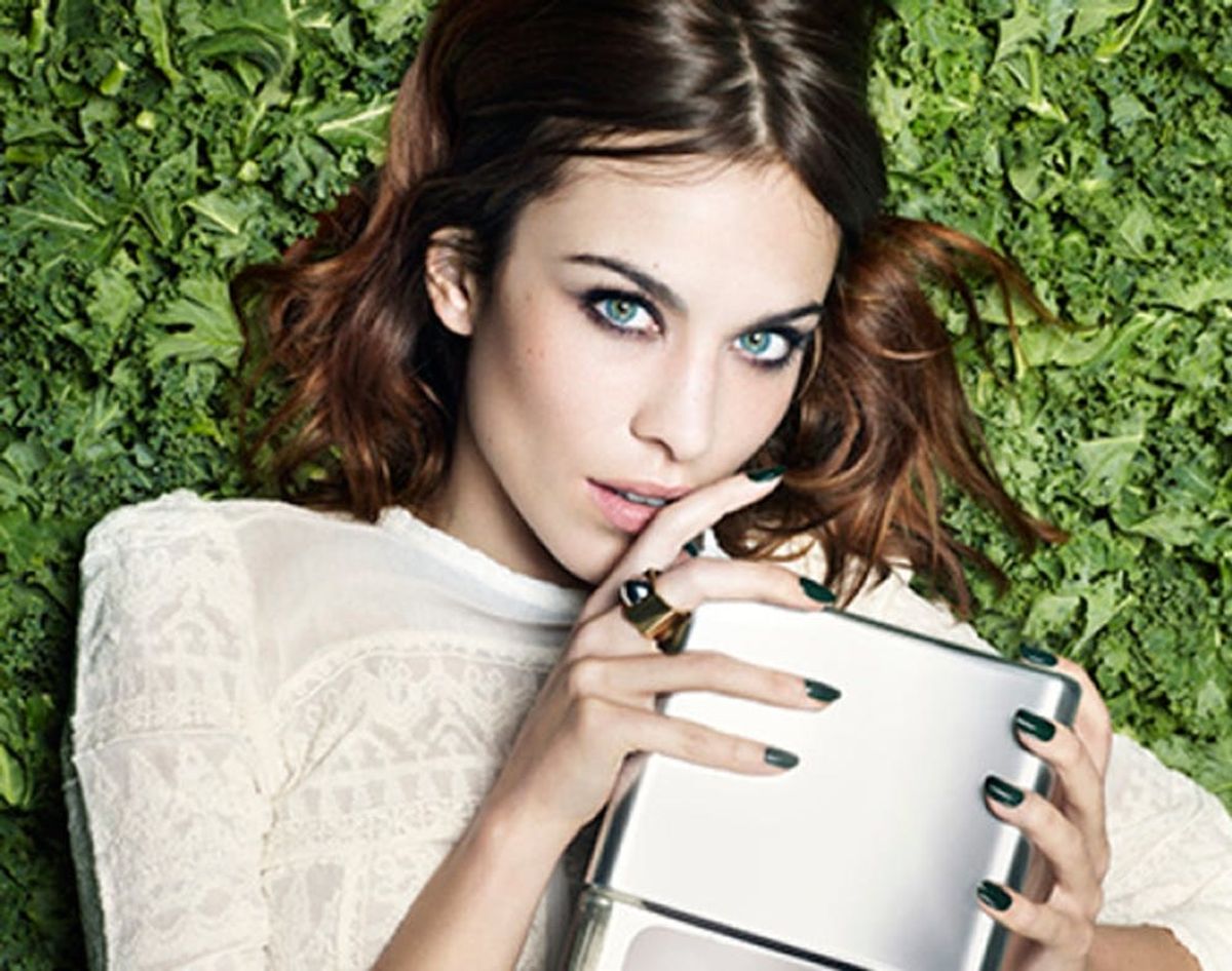 Alexa Chung Has a New Nail Polish Made From Kale. Yes, Kale.