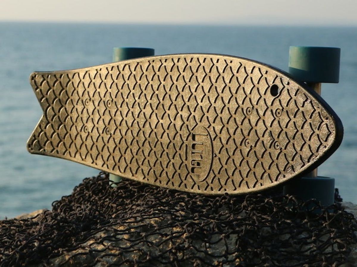 You’ll Never Guess What This Skateboard is Made From…