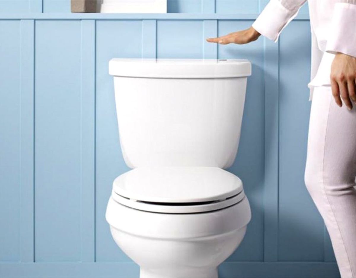Germs, Begone. Meet the Touchless Toilet