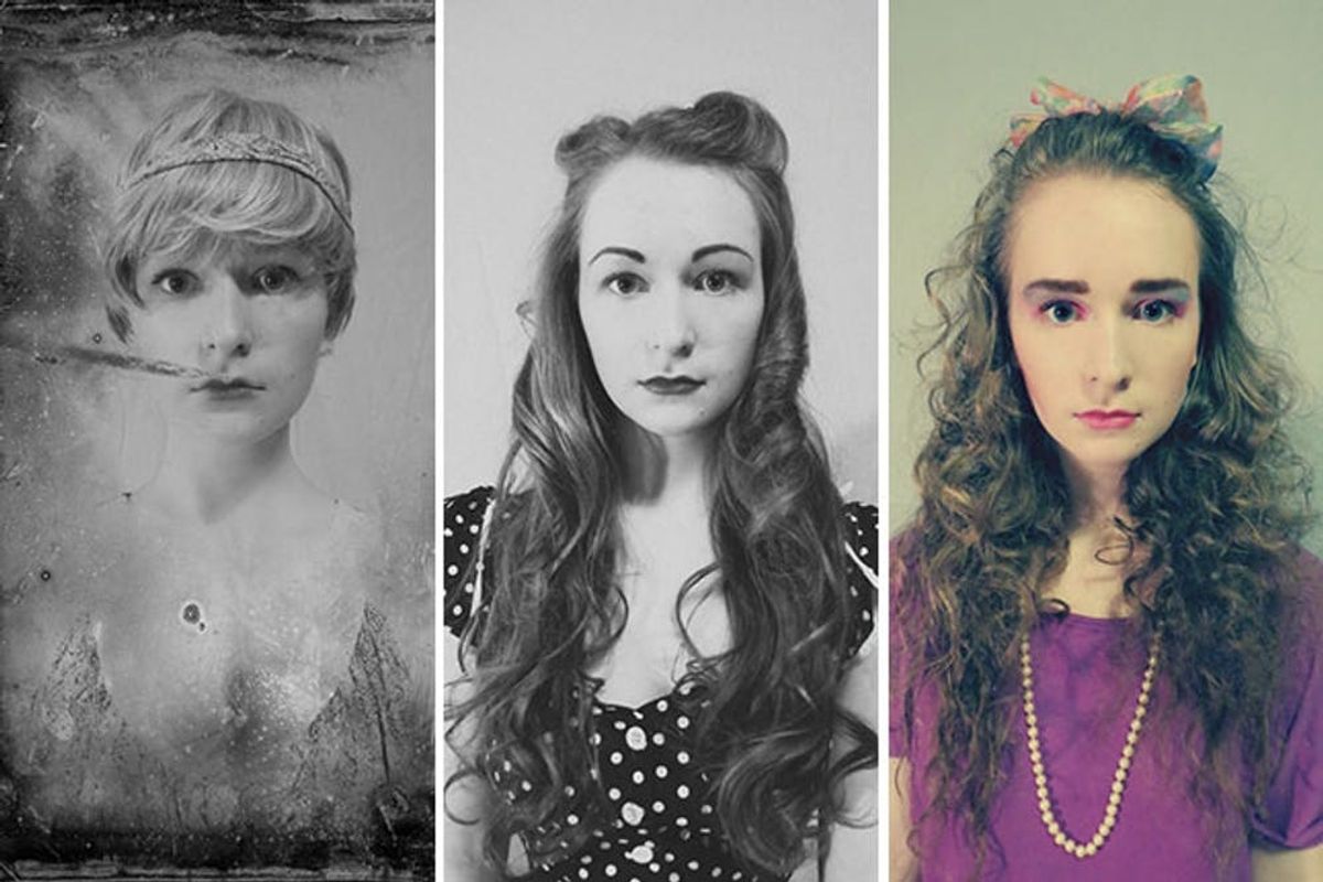 Teen Recreates High School Yearbook Pics From the 1920s to Now