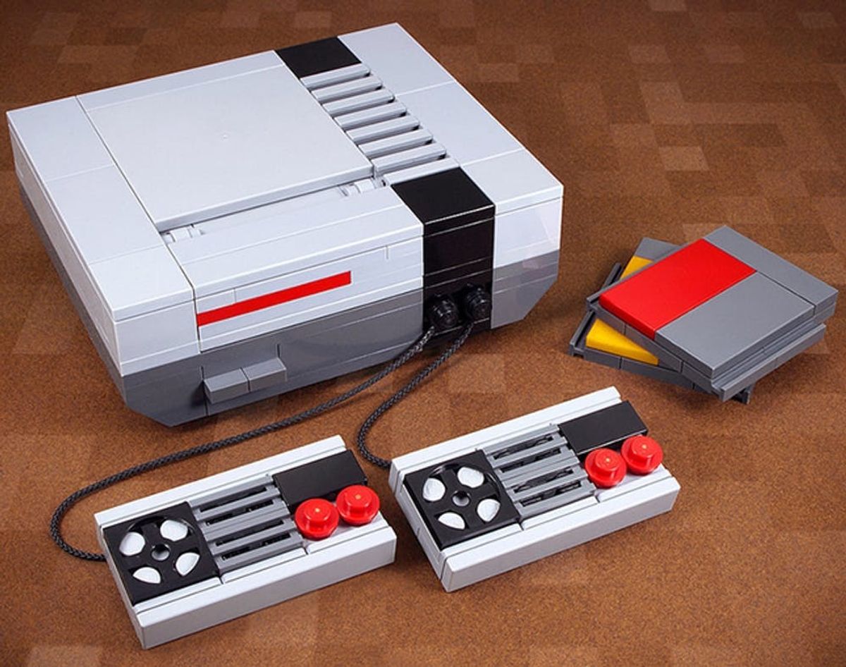 Made Us Look: How to Use Legos to Build Old School Electronics