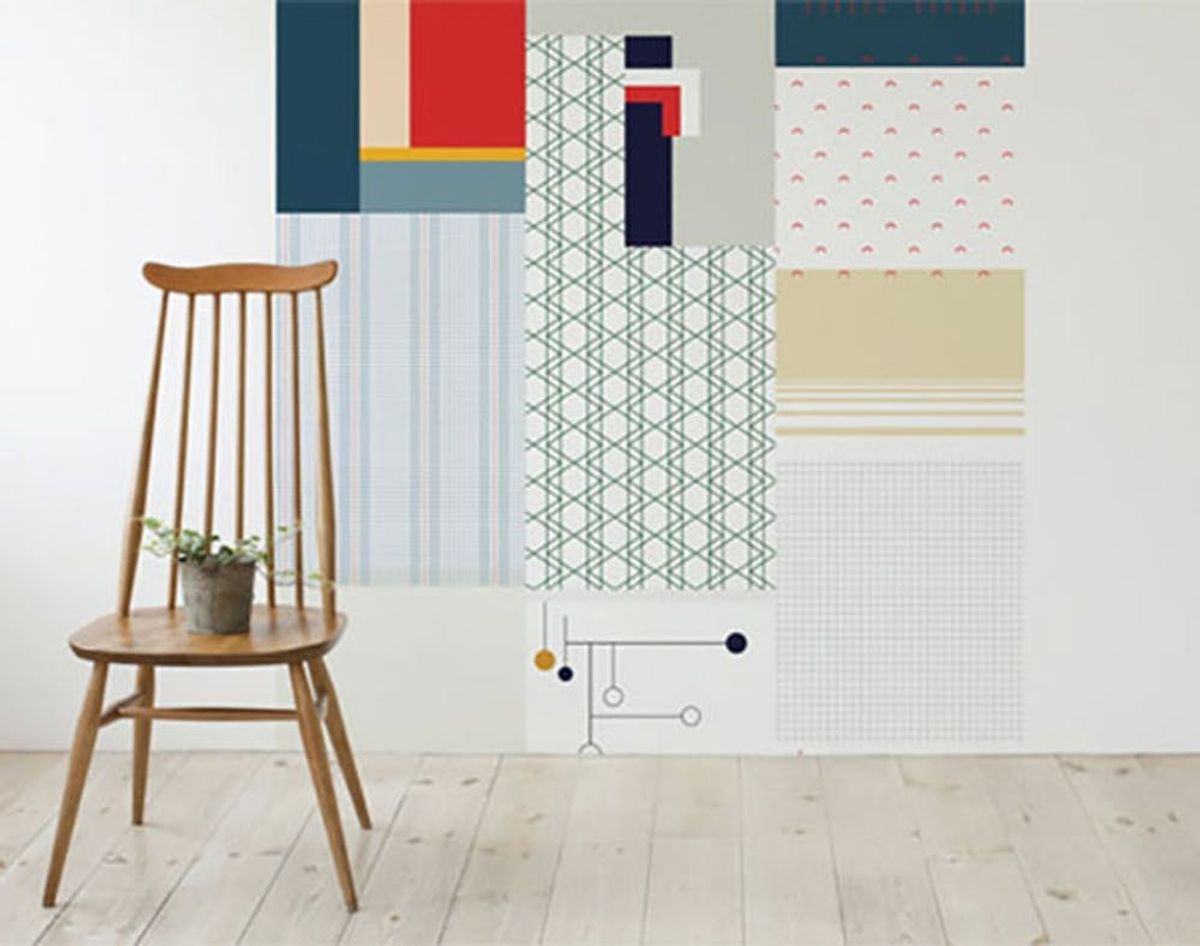 Cut + Paste Makes Hanging Wallpaper Ridiculously Easy