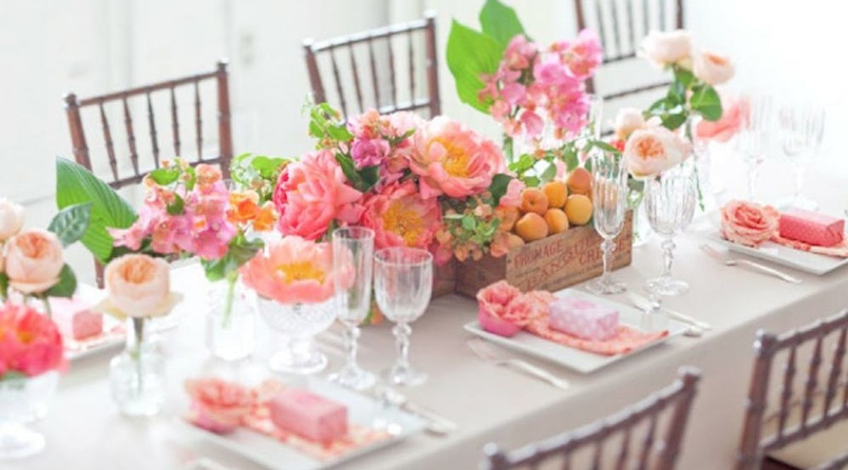 How to Throw the Sweetest Spring Dinner Party - Brit + Co