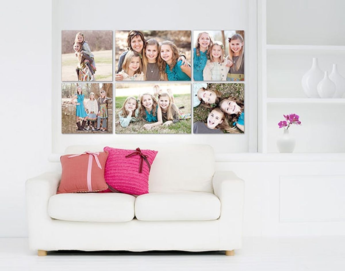 Drag + Drop on This Site to Make Custom Gallery Walls in Your Home