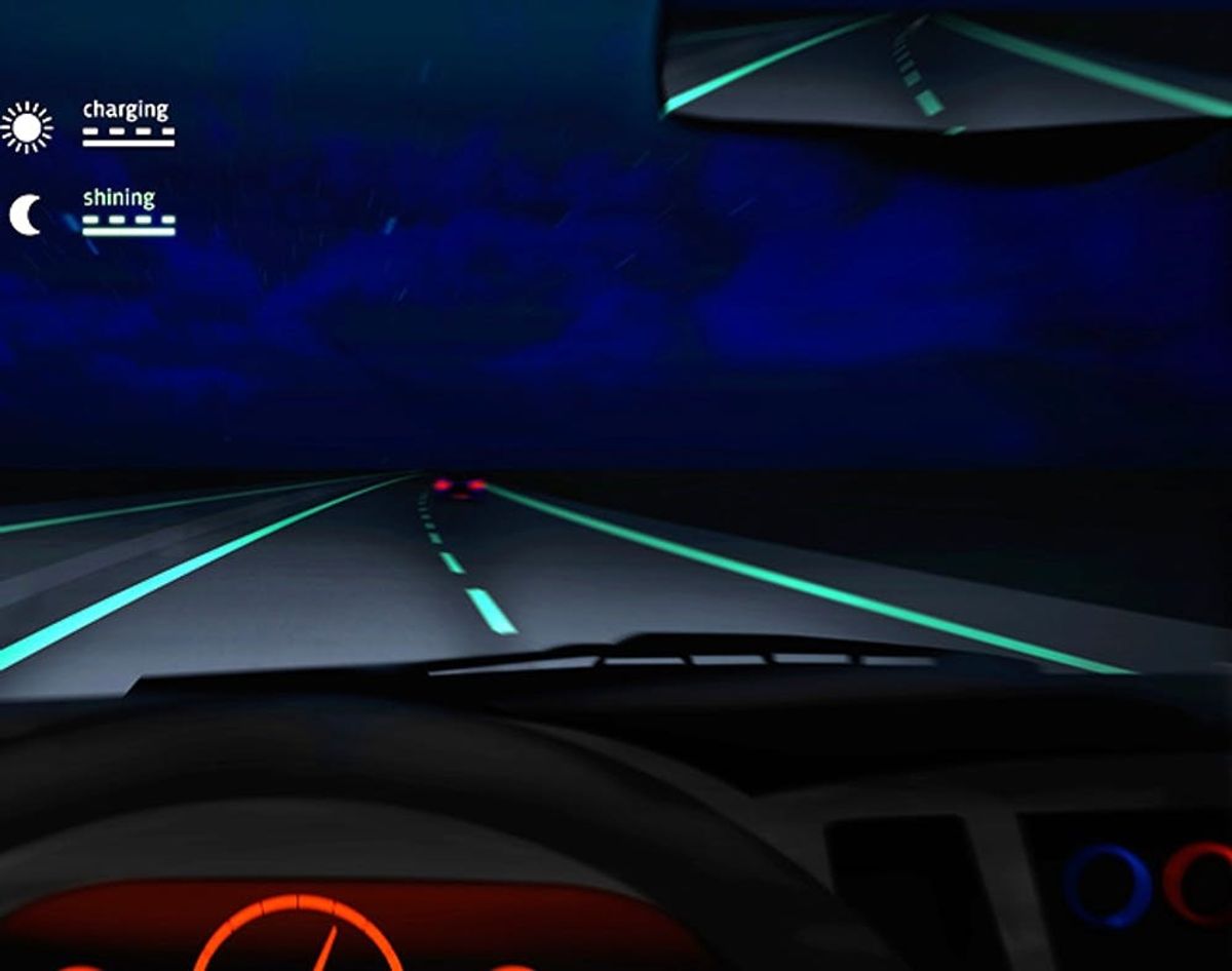 Will Our Future Highways Glow in the Dark?