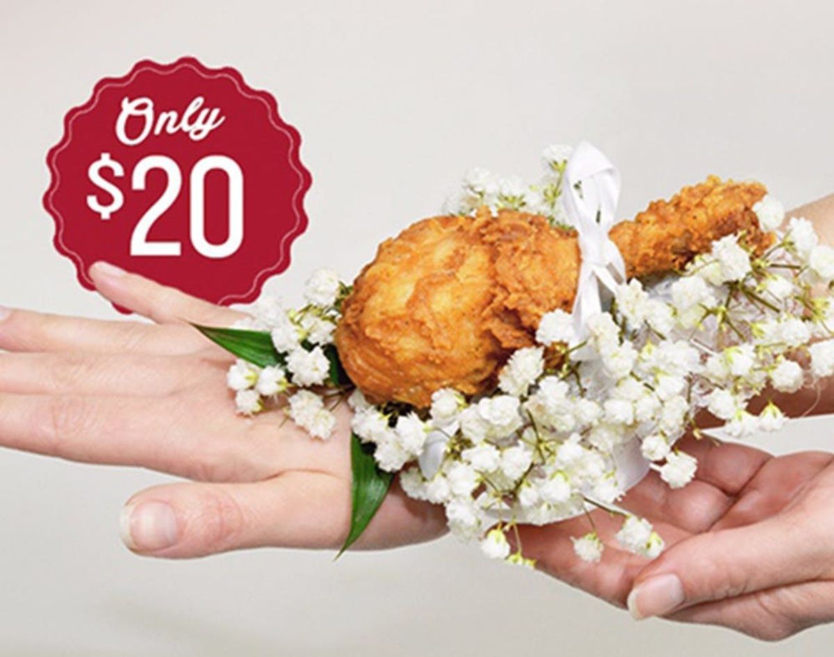 WTF: KFC Introduces the Chicken Corsage. Seriously.