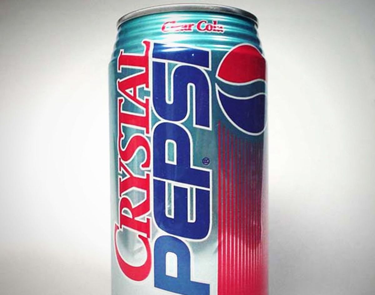 Made Us Look: Crystal Pepsi Is Clear-ly Hella Cool