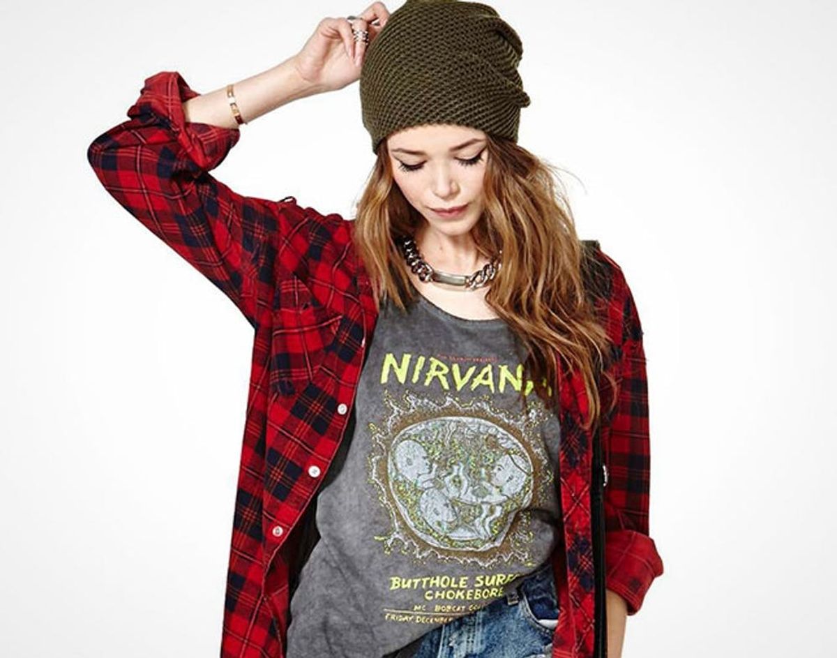 17 Throwback Grunge Styles That Are Oh, Well, Whatever, Nevermind