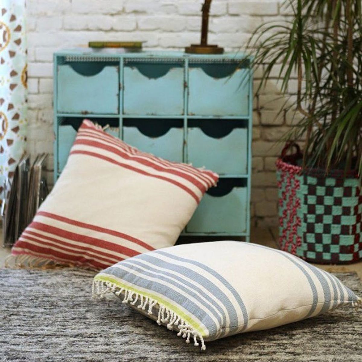 Stripes on Stripes on Stripes: Chic Home Accessories to Buy + DIY