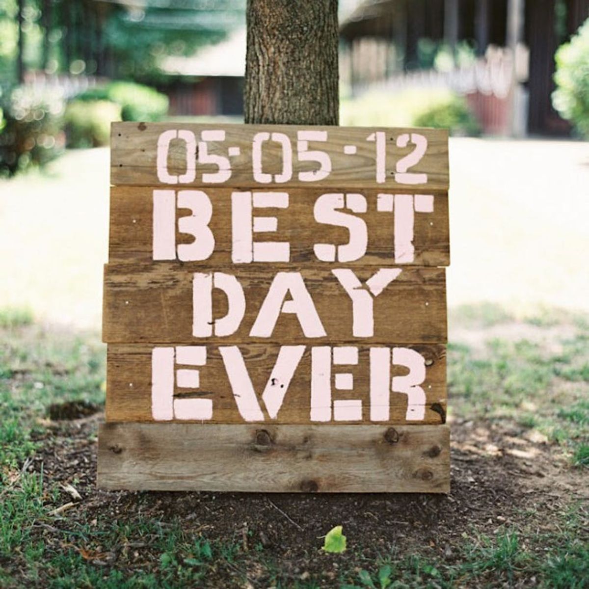 20 DIY Sign Ideas For Your Next Wedding or Event