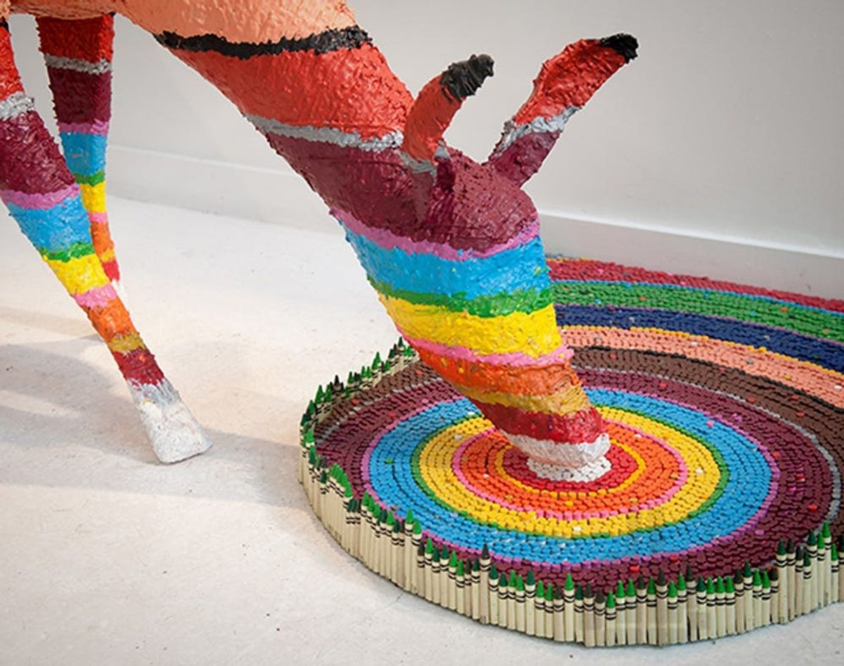 Made Us Look: Art Made of Crayons Will Blow You Away