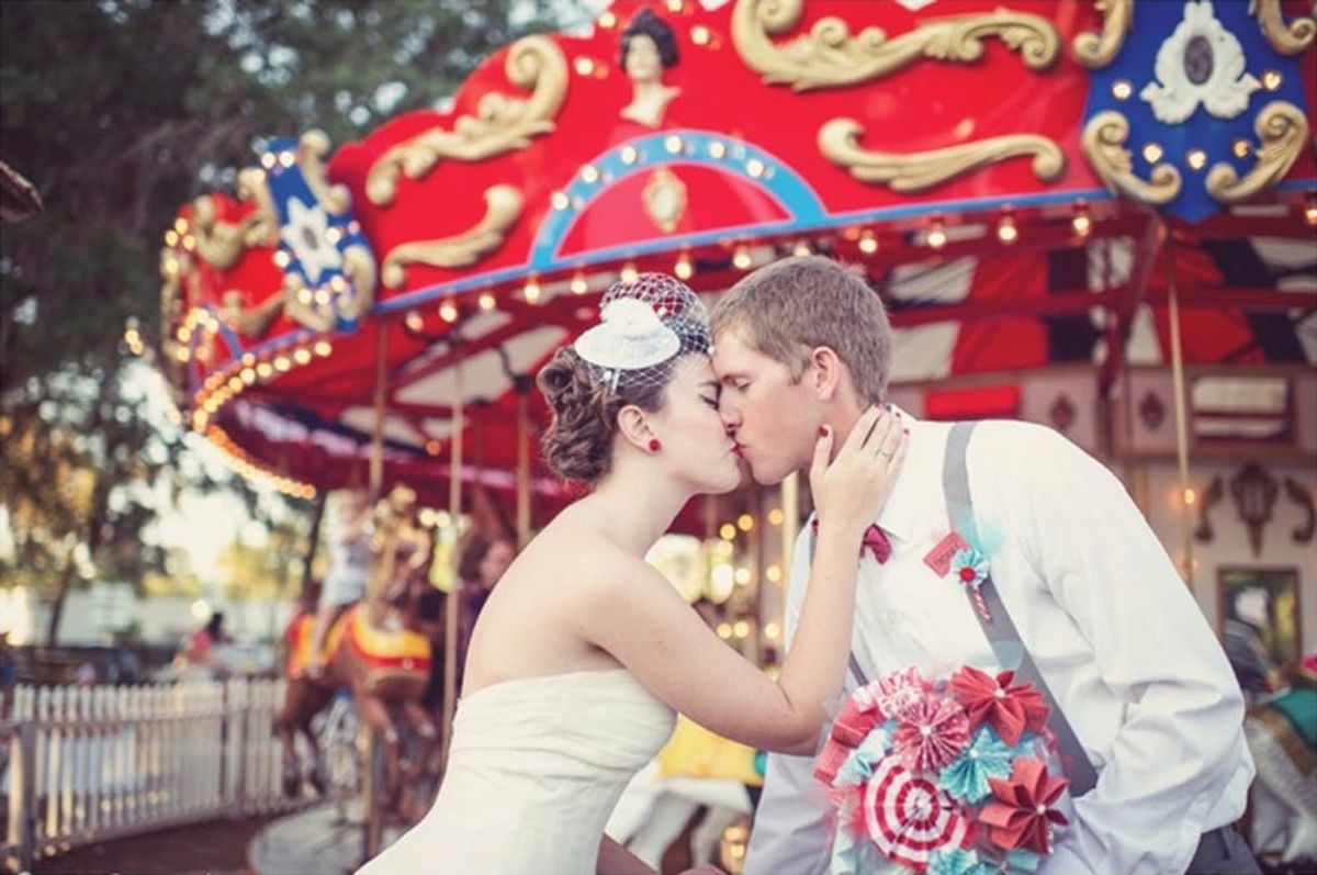 Razzle Dazzle Them: 24 Circus-Themed Wedding Inspirations