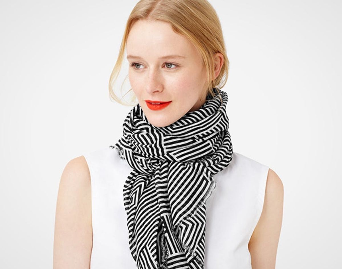 12 Patterned Scarves Guaranteed to Steal the Spring Spotlight