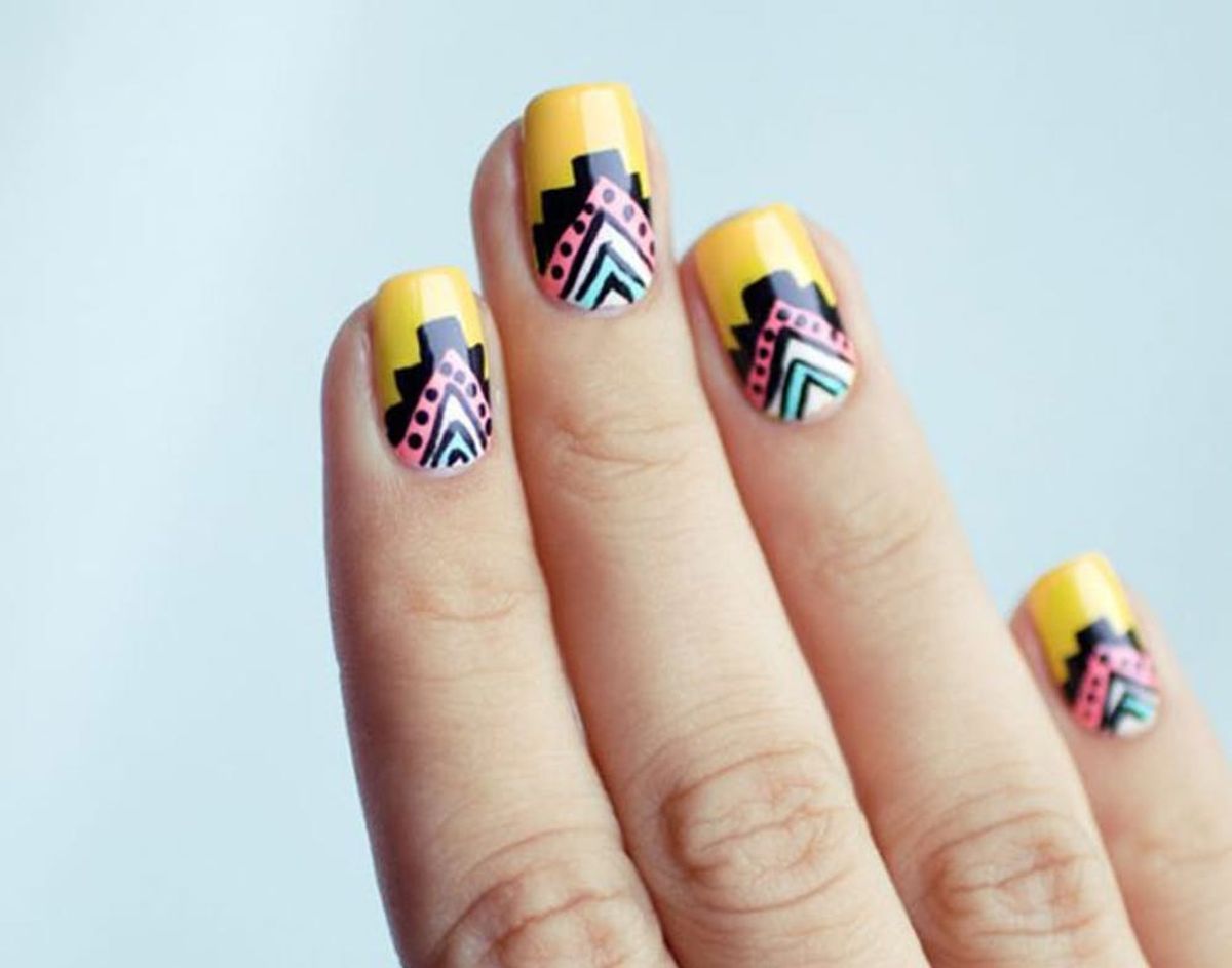 Tribal Nail Art: Ace These 18 Aztec-Inspired Manis