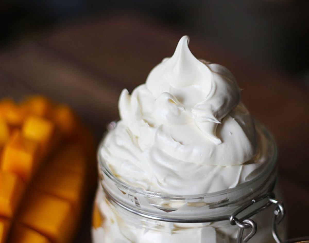 Want Silky Smooth Skin? DIY This Whipped Mango Body Butter