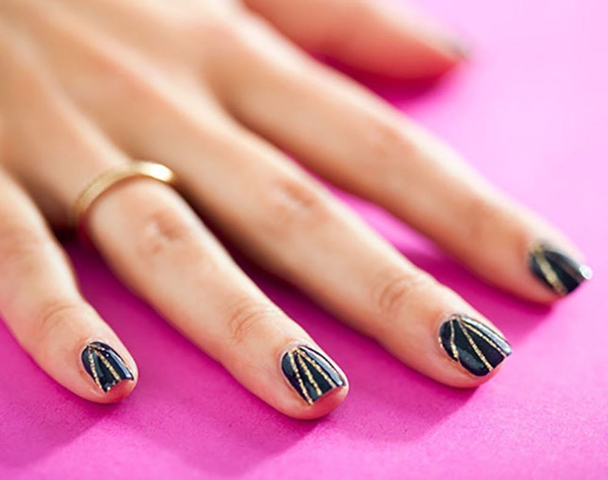 14 Striped Nail Art Tutorials to Try Now