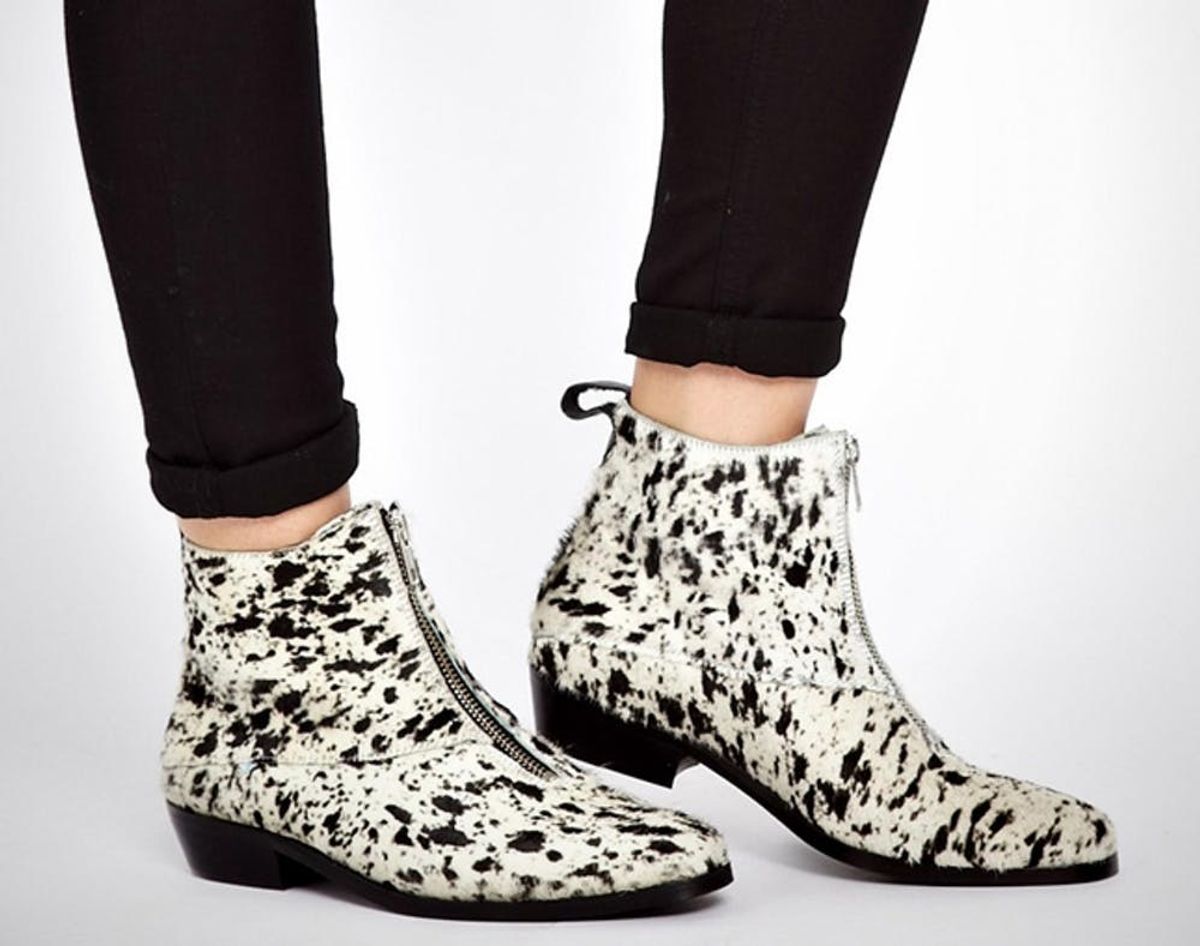 Pretty in Print: 11 Patterned Booties to Rock This Winter