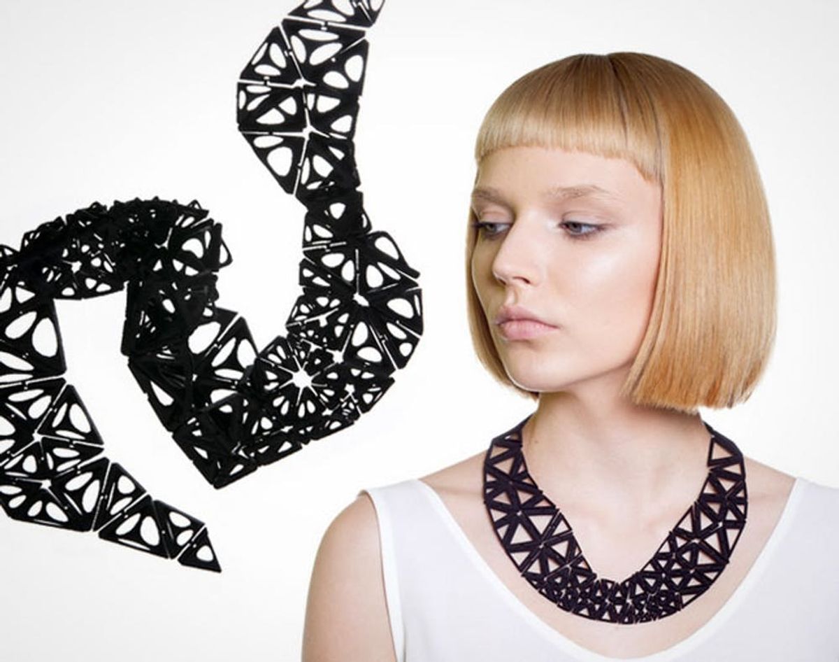 Now You Can 3D Print Flexible Statement Jewelry