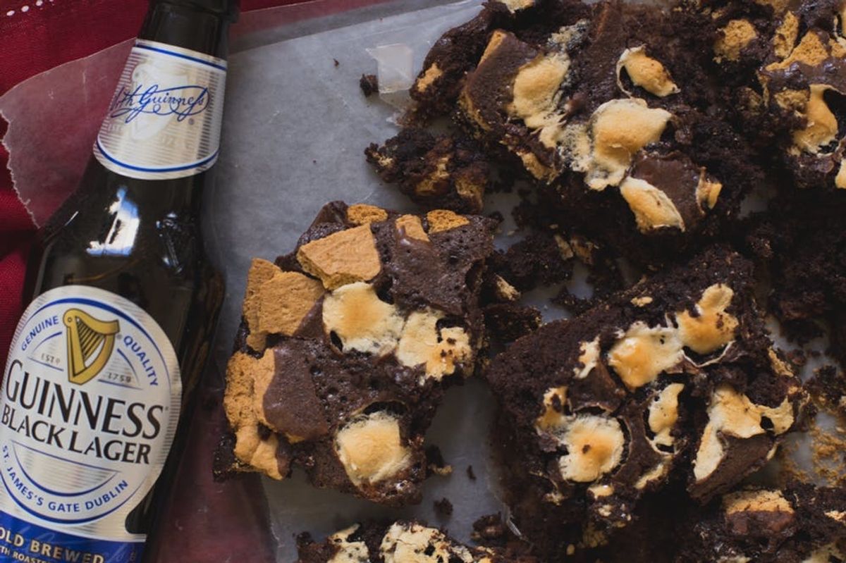 Spike Your Sweets With This Guinness S’more Brownies Recipe