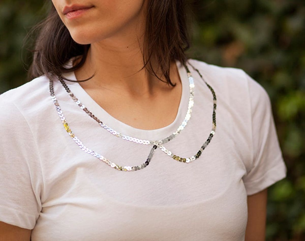How to Bling Out a Basic Tee — No Sewing Machine Required!