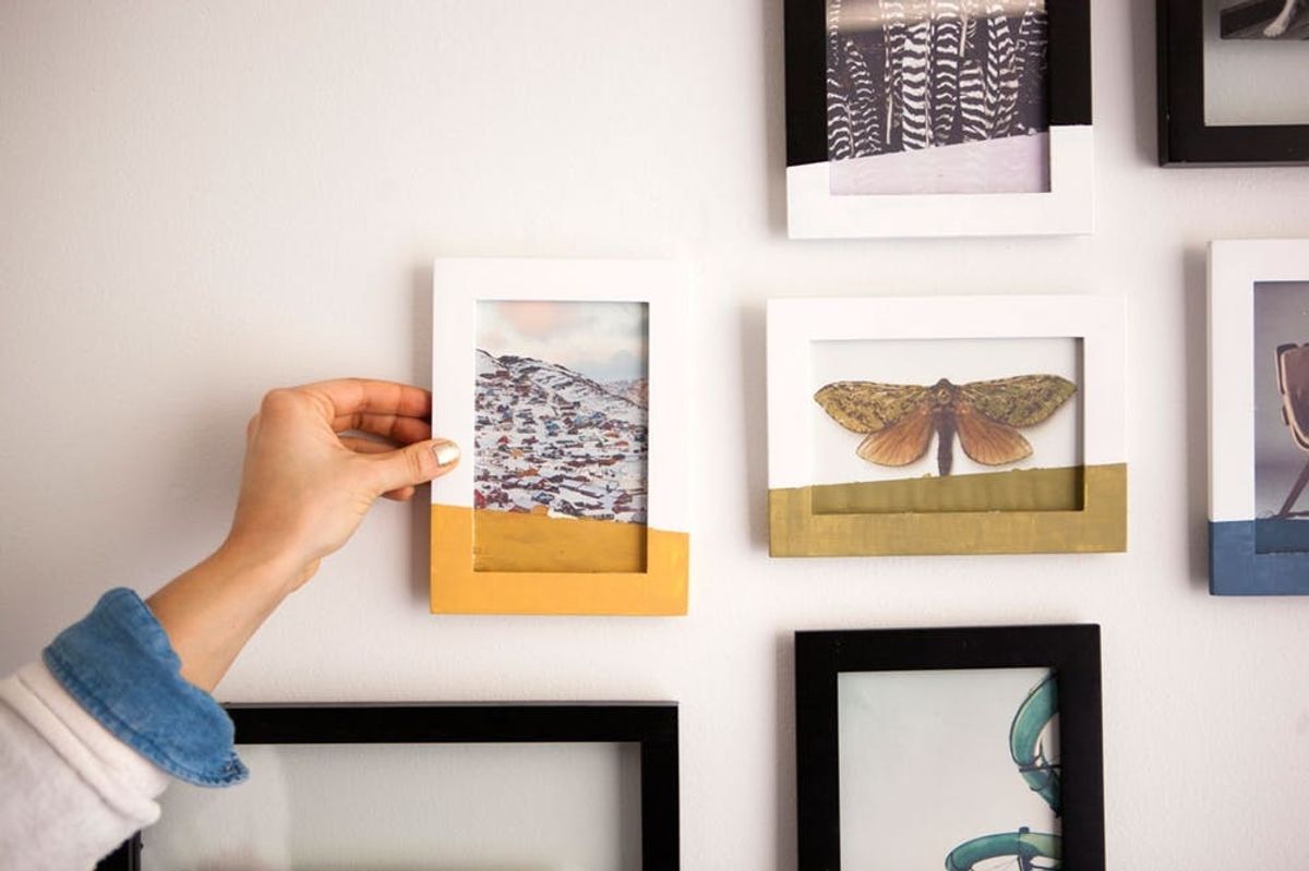 Color Block Your Wall Art by “Dipping” Your Photos
