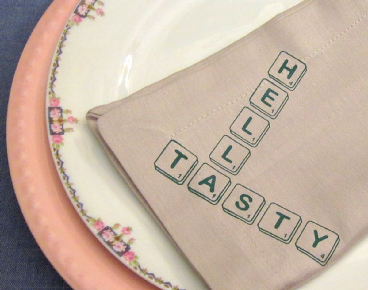 Upgrade Your Table with 12 Bold Cloth Napkins